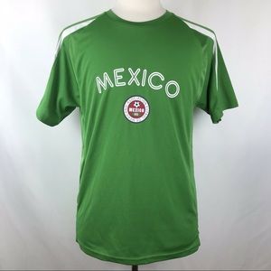 México Soccer Futbol Green Jersey T-shirt